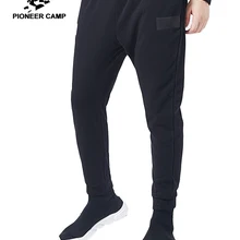 Пионерский лагерь, Новые однотонные спортивные штаны, Мужская брендовая одежда, повседневные брюки с принтом, мужские качественные хлопковые мягкие джоггеры, мужские AWK802263