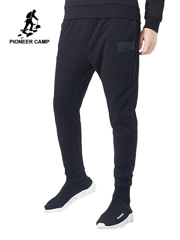 Pioneer camp Новые однотонные спортивные штаны для мужчин брендовая одежда