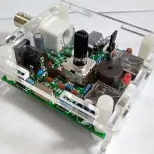 Собранный S PIXIE CW QRP супер коротковолновое радио трансивер Радио 7,023 кГц+ чехол