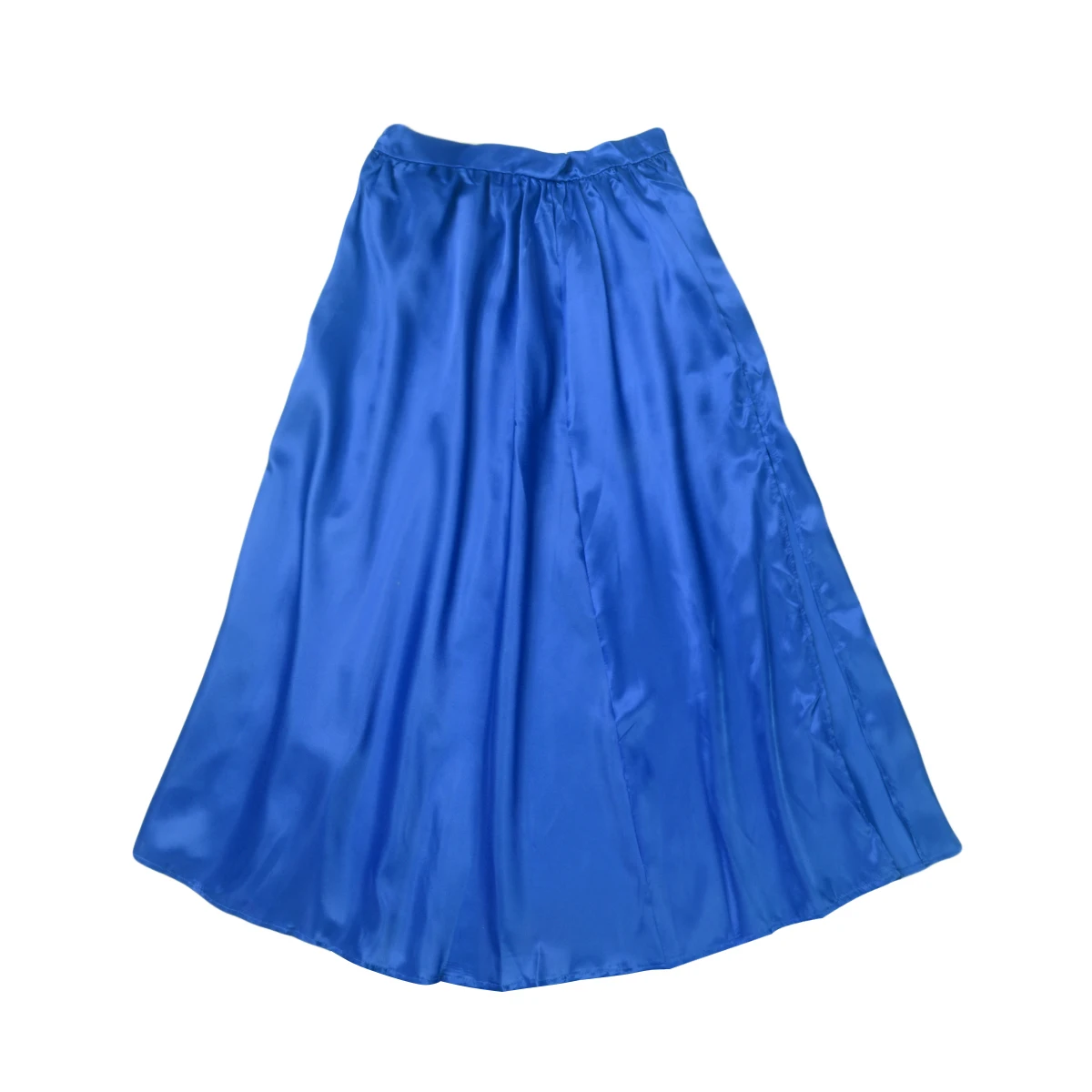 Новая модная женская плиссированная длинная Макси юбка летняя повседневная эластичная талия вечерняя пляжная юбка