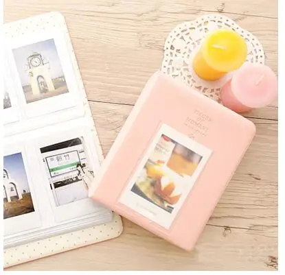 Фотоальбом Polaroid, 64 кармана, мини Чехол для моментальной печати для Fujifilm Instax Mini, пленка 8, корейский альбом для фотоаппарата Instax Fotografia - Цвет: E