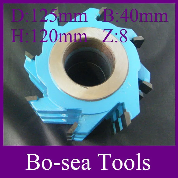 Bo sea High Quality Spiral Wood Shaper Cutters, D125mm B40mm H120mm