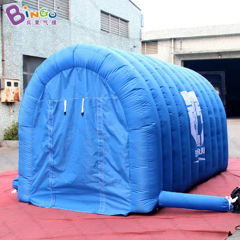 4x2x2 meters Hot Sale Inflatable Blue Tunnel, Inflatable Entrance Tunnel Tents, Cheap Inflatable Football Tunnel for Events