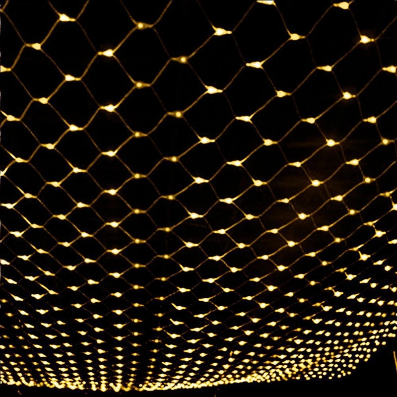 Световые лампы светодиодный светящиеся гирлянды на Рождество вечерние Сад Свадьба для новогоднего украшения Шторы огни 1,5x1,5 м 2x3m 4x6 м
