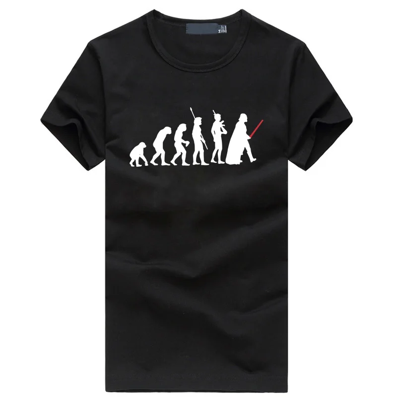 

2019 summer STAR WAR DARTH VADER EVOLUTION Men's t-shirts hip hop fitness fashion brand clothing casual streetwear t shirt homme