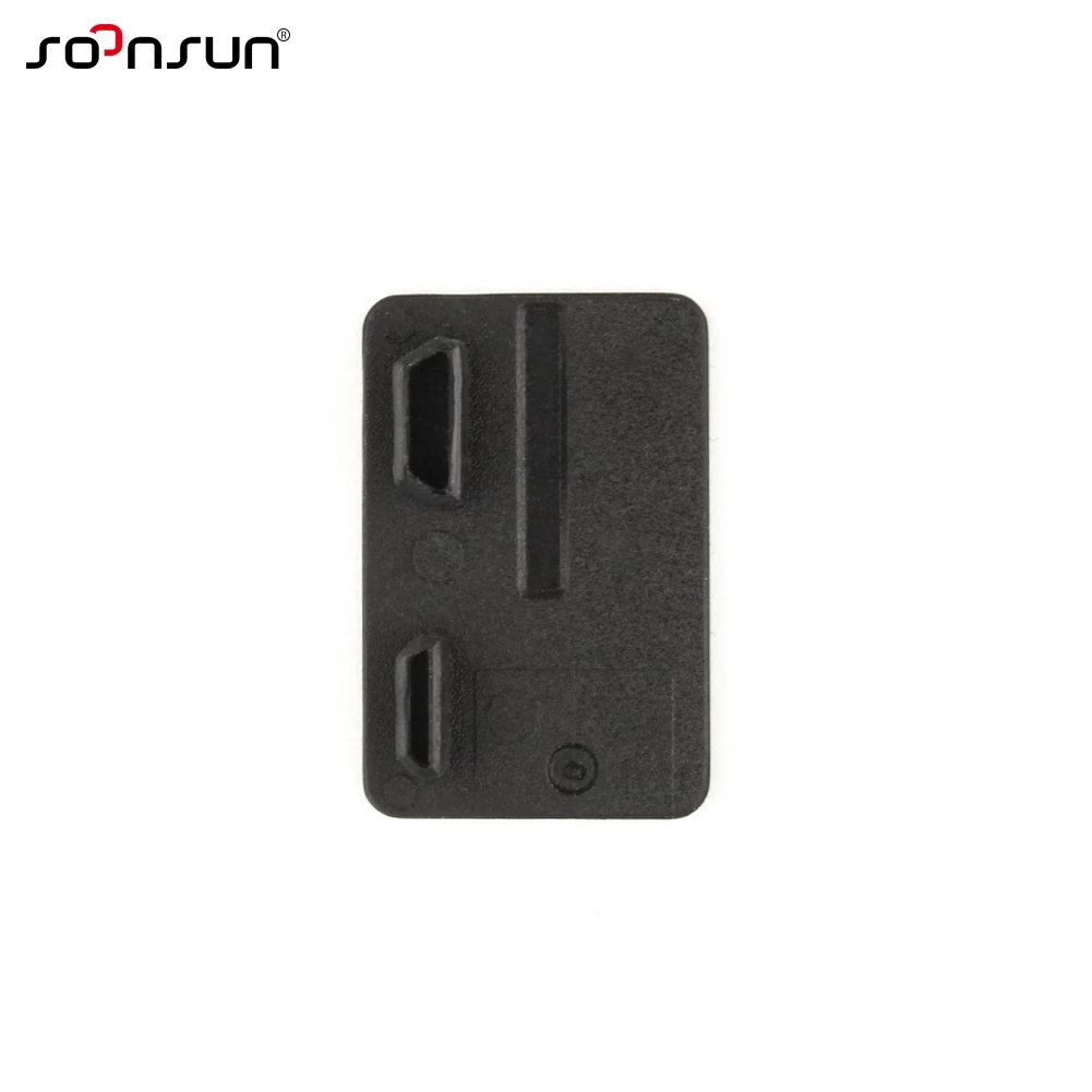 SOONSUN 2 шт./лот USB боковая крышка двери Замена для GoPro Hero 4 3+ 3 камеры черный и серебристый выпуск