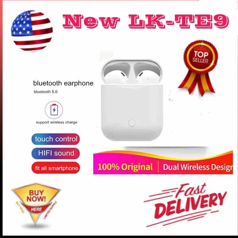 

Original NEW i14 LK-TE9 TWS Wireless earphone Bluetooth 5.0 PK i10 i13 i12 i18 i17 Touch Control Earbuds Binaural call Headset