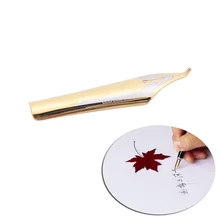 Diy Золото Серебро X450 изогнутый кончик простая замена Перьевая ручка Перо Металл Нержавеющая сталь для Jinhao