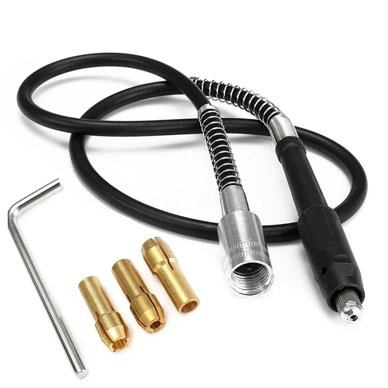 

ABKM Hot 107CM 42inch Corded Electric Flexible Shaft + L Key For Dremel Power Rotary Tool