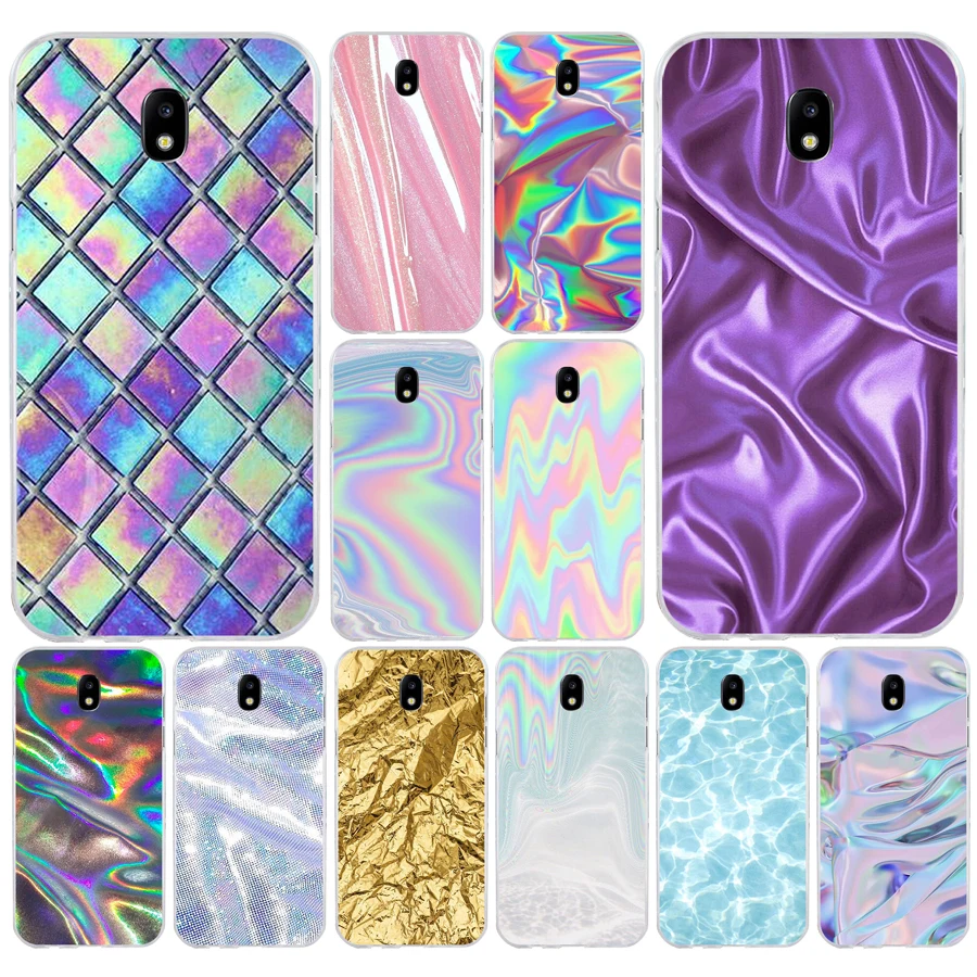 130H Pastello Metallic Tumblr Molle Del Silicone Di Tpu Della Copertura Della Cassa Del Telefono Per Samsung J3 J5 J7 2016 2017 A3 2016 A5 2017 A6 201