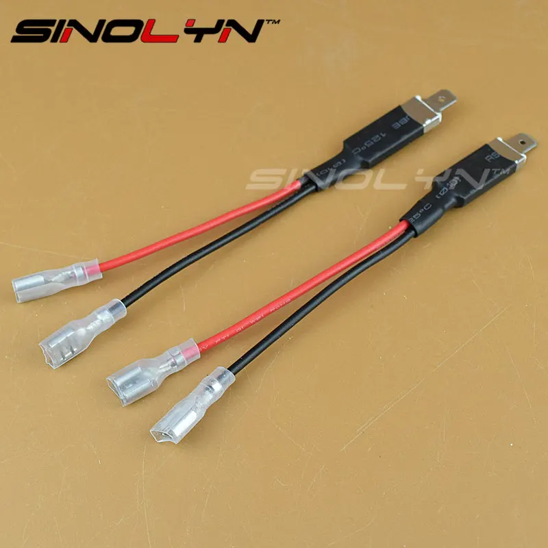

Sinolyn H1 LED HID Xenon Bulbs Converter Wiring Replacement Diode Lamp Cables Wires For Car Lights Accessories Tuning DIY Style