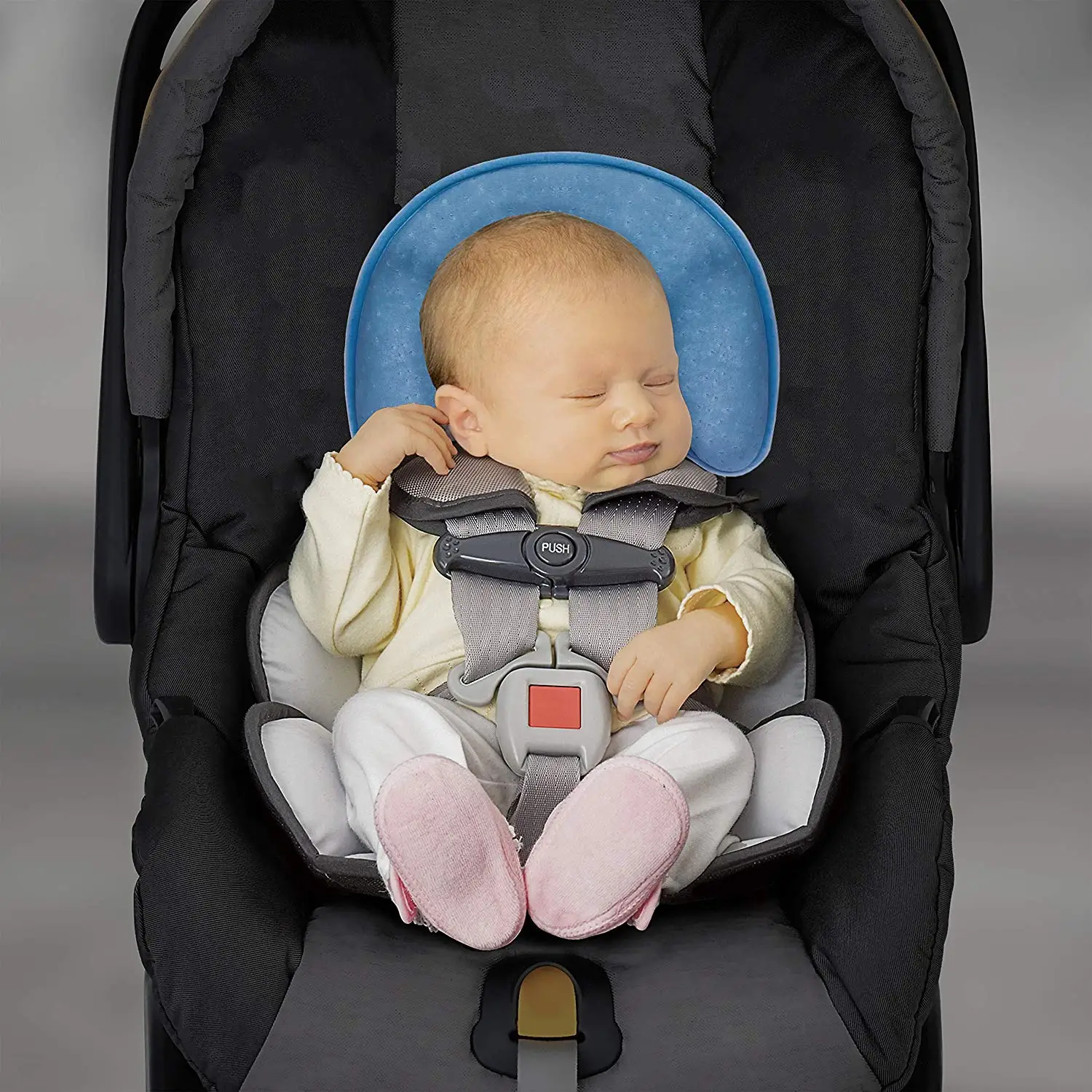 Подушка для новорожденного предотвращает плоскую голову против скатывания спальная подушка поддержки
