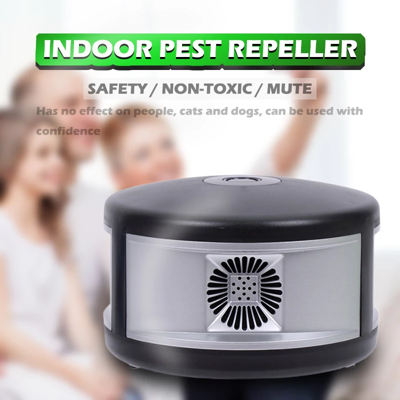 New 360 Degree Five Waves Anion Mouse Expeller Electronics Ultrasonic Pest Repeller Home Indoor Cockroach,mosquito,Mouse control