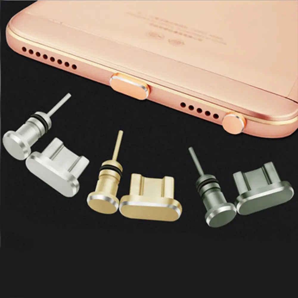

2PCS Audio Replacement Retrieve Charging Port Stopper Interface Card Pin 3.5mm Jack Earphone Anti Dust Plug Phone for Android