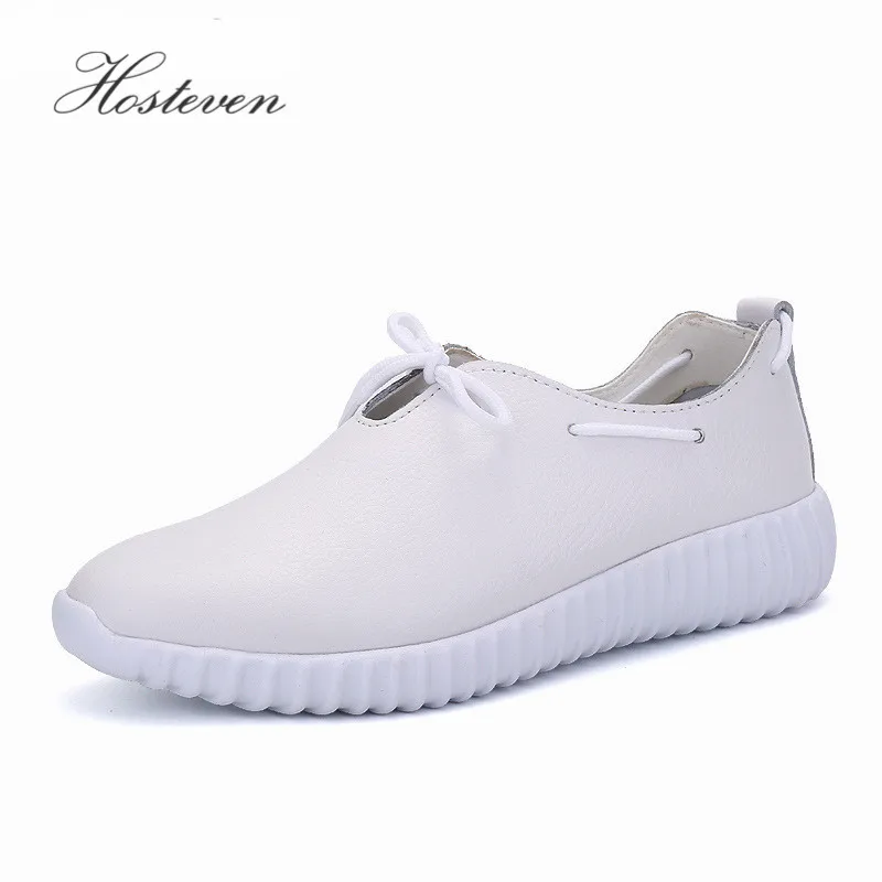 

Hosteven Women's Shoes Casual Genuine Leather Moccasins Ladies Driving Shoe Woman Loafers Female Flats Mother Footwear Shoes