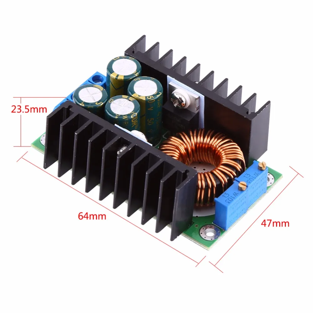 300W DC-DC понижающий модуль преобразователя Регулируемый Питание понижающий модуль с драйвером постоянного тока для светодиода модуль 7V~ 40V до 0,8 V~ 28V