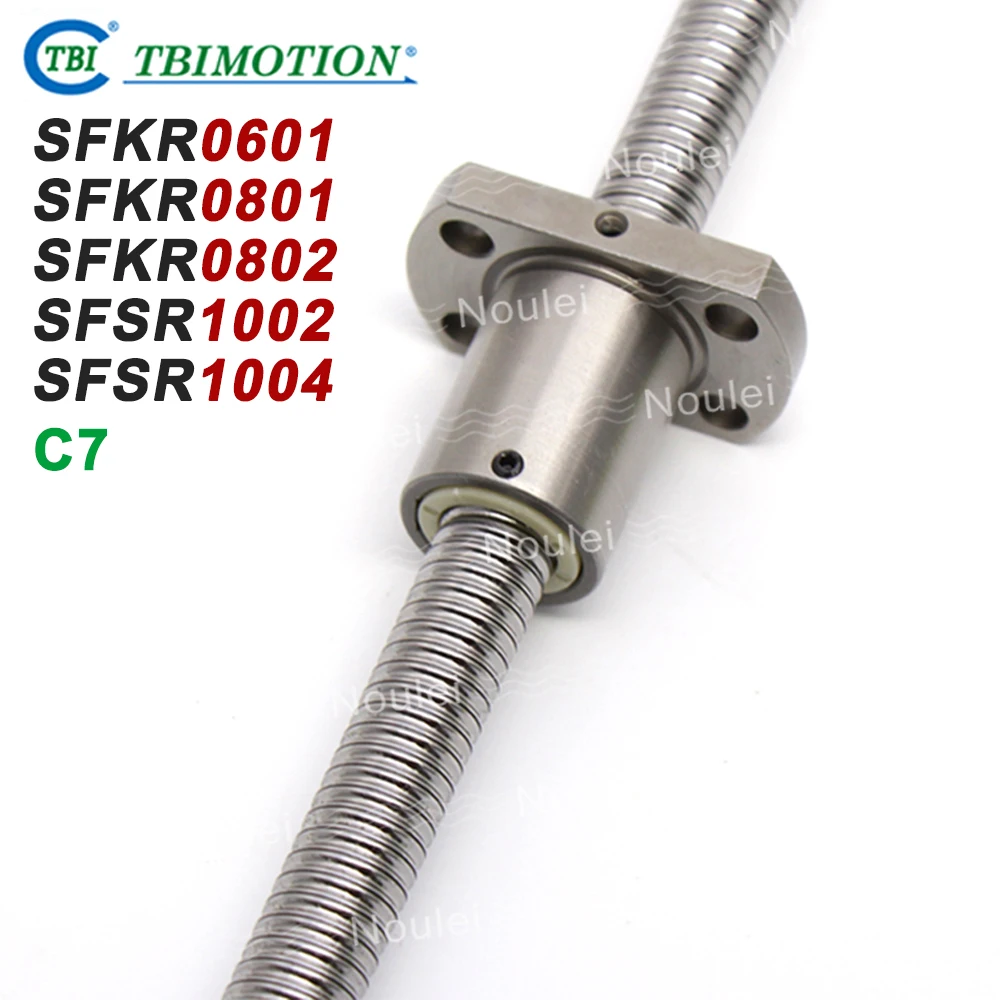 TBI C7 Miniature 6mm 8mm 10mm Ball Screws 0601 0801 0802 1002 1004