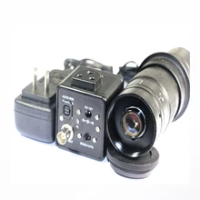 800TVL 1/" цифровой микроскоп промышленная камера BNC Видео выход Стандартный C интерфейс+ 130X или 180X c-крепление объектива