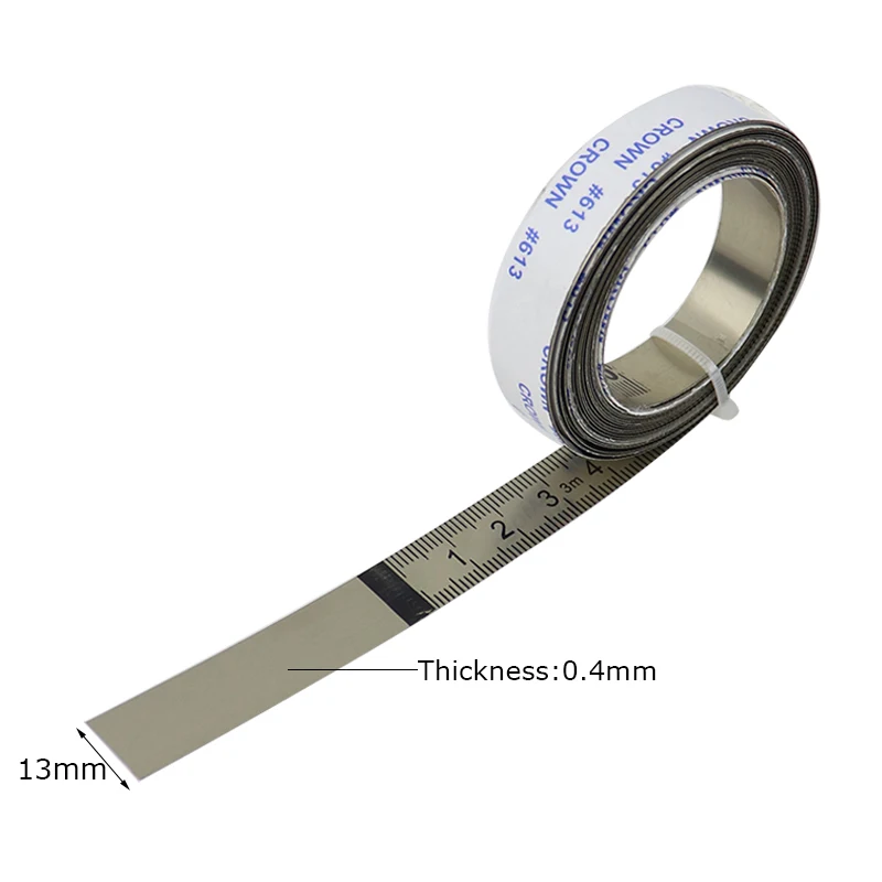 1M-5M Miter Self Adhesive Track Tape Metric Scale Measure Ruler Stainless Steel 1M-5M Miter Self Adhesive Track Tape Metric Scale Measure Ruler Stainless Steel