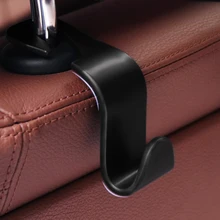 Зажим Автомобильный крючок для автомобильного сиденья авто подголовник крючок держатель для сумок для автомобиля сумка кошелек Ткань Продуктовый пальто хранение Авто застежка