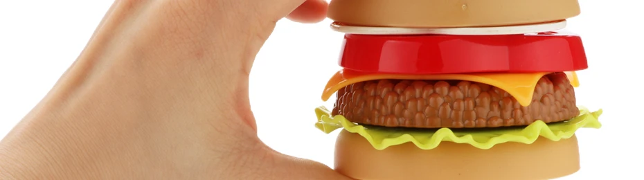 Моделирование еда гамбургер кухня игрушка ролевые игры Собранный гамбургер фигурка модель детские развивающие игрушки гамбургер Прямая поставка
