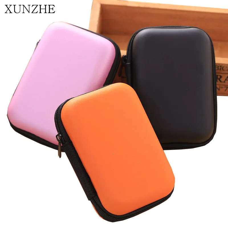 

XUNZHE Color Travel Portable Zipper Earphone Storage Bags Organization Data Line Charger Storage Package U Disk U Shield Pouch