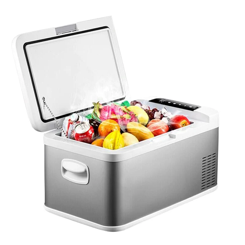 

18L DC 24V 12V Car Refrigerator Freezer Cooler Portable Car Fridge Compressor AC 100-240V For Car Home Refrigeration
