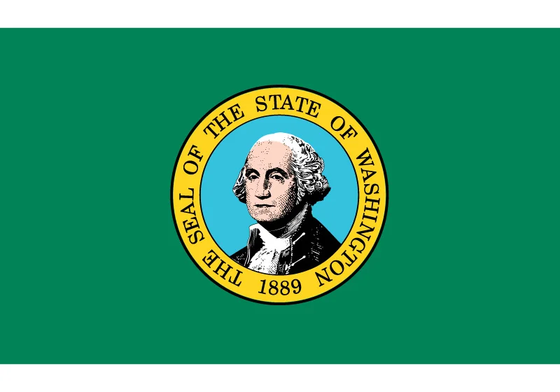 Америка 3* 5ft Washington государственный флаг 30*45 см Автомобильный флаг 90*150 см 60*90 см, высокое качество