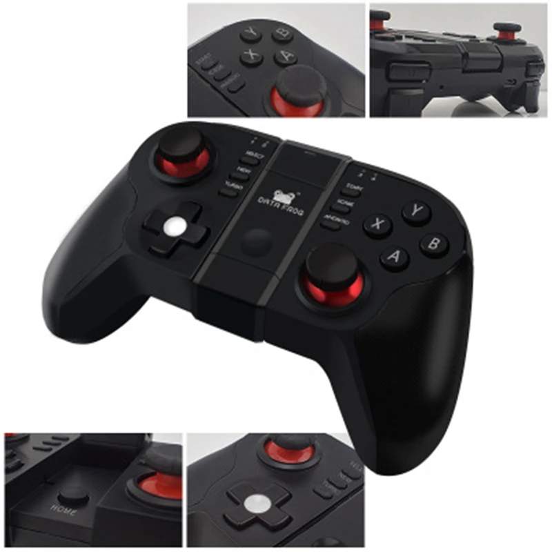 Compatible with PS3,PC,Smart Phone,TV Box VR Wireless Bluetooth Gamepad pubg controller Bluetooth4.0Controller Joystick portable