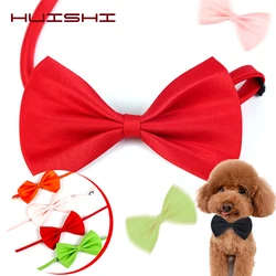 HUISHI 1 piece Adjustable Cat Dog Bow Tie Necktie Pet Dog Bow Tie Puppy Bows Pet Bowtie Different Colors Wholesale Supply HUISHI 1 piece Adjustable Cat Dog Bow Tie Necktie Pet Dog Bow Tie Puppy Bows Pet Bowtie Different Colors Wholesale Supply