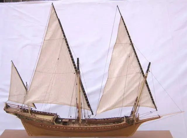 Масштаб 1/48 Классическая фотосессия 1750 корабль деревянные модели наборы|warship model