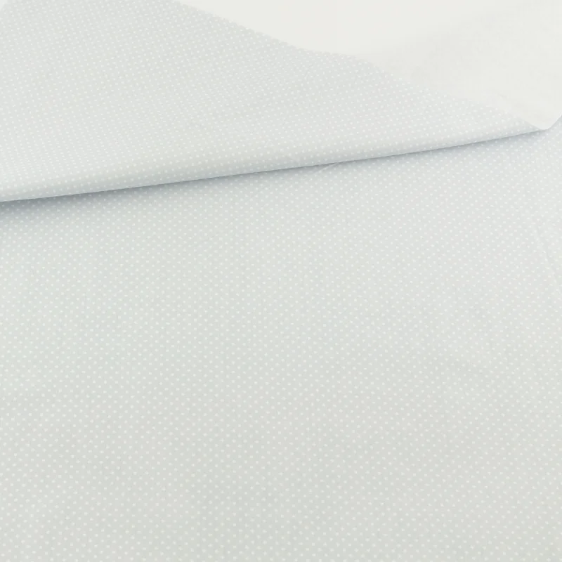 

Home Textile Sewing Cloth Craft Teramila Fabrics Dot Grey Cotton Fabric Tecido Patchwork Bedding Decoration Tissue Quilting