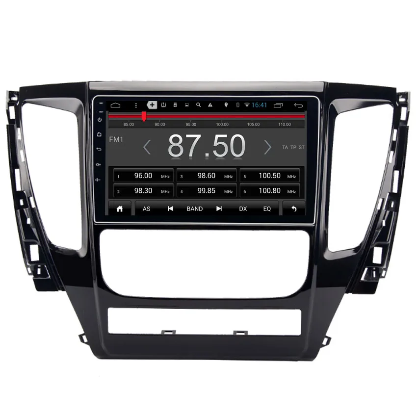 Excellent ZOHANAVI 9 inch Android car radio gps navigation for Mitsubishi Pajero Montero 2016 2017 2018 stereo multimeida player 2