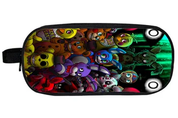

Five Nights At Freddy Boys Girls Cartoon Pencil Case Bag School Pouches Children Student Pen Bag Kids Purse Wallet Gifts