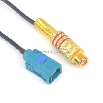 

100 Pcs ship by DHL 5.9 inch GPS Antenna Cable Fakra Z Jack Female to RCA female Pigtail RG174 15cm