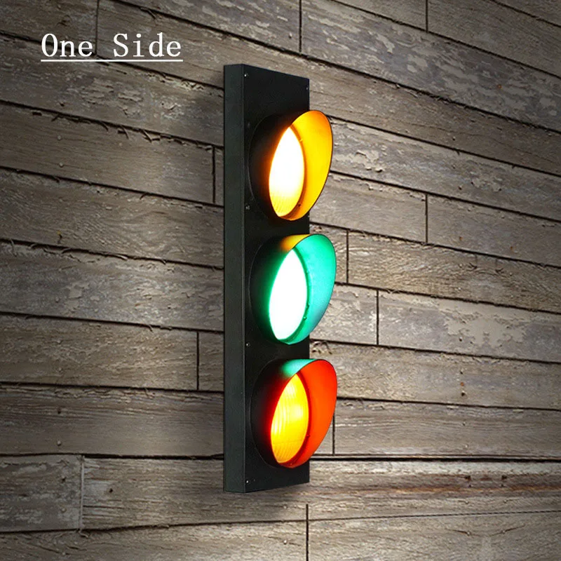 one side light 220 В, 110 В, современный скандинавский промышленный стиль, черный светодиодный настенный светильник, бра, светильник для спальни, дома, лофт, гостиной, бара, в помещении - Цвет абажура: one side light