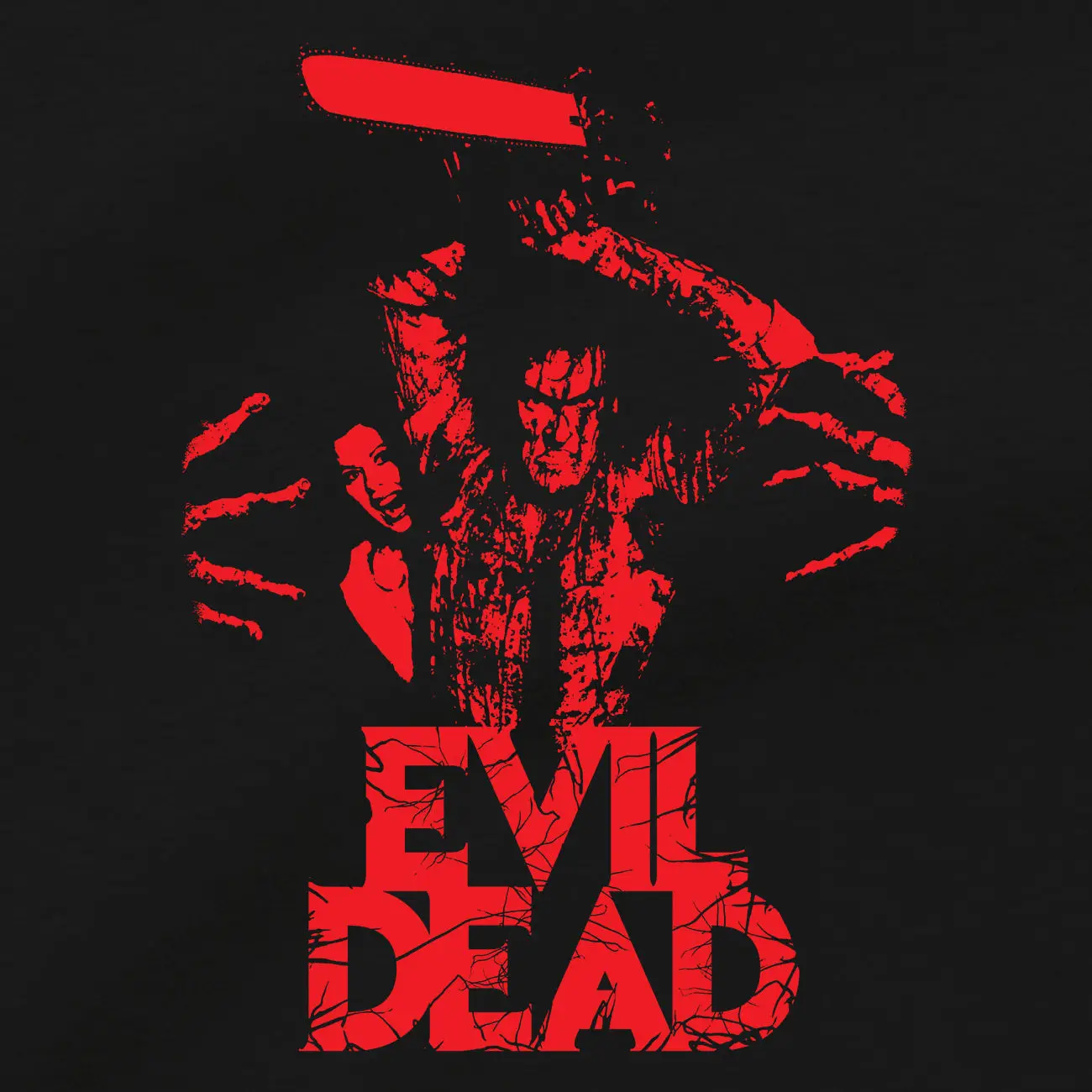 Зловещие мертвецы футболка Брюс Кэмпбелл огнестрел бензопилой Evil Dead 2 3 мертвяков