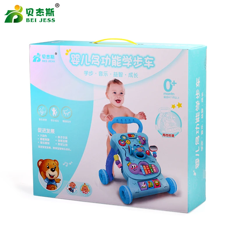 Многофункциональные автомобильные тележки BEI JESS с музыкальной панелью игрушки