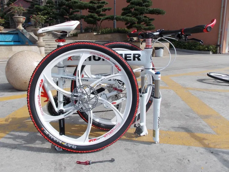 Flash Deal 26 inch aluminium frame folding bike mountain bicycle 21 speed disc brakes tall man MTB bike 4 color choose free shipping 4 Flash Deal 26 inch aluminium frame folding bike mountain bicycle 21 speed disc brakes tall man MTB bike 4 color choose free shipping 4