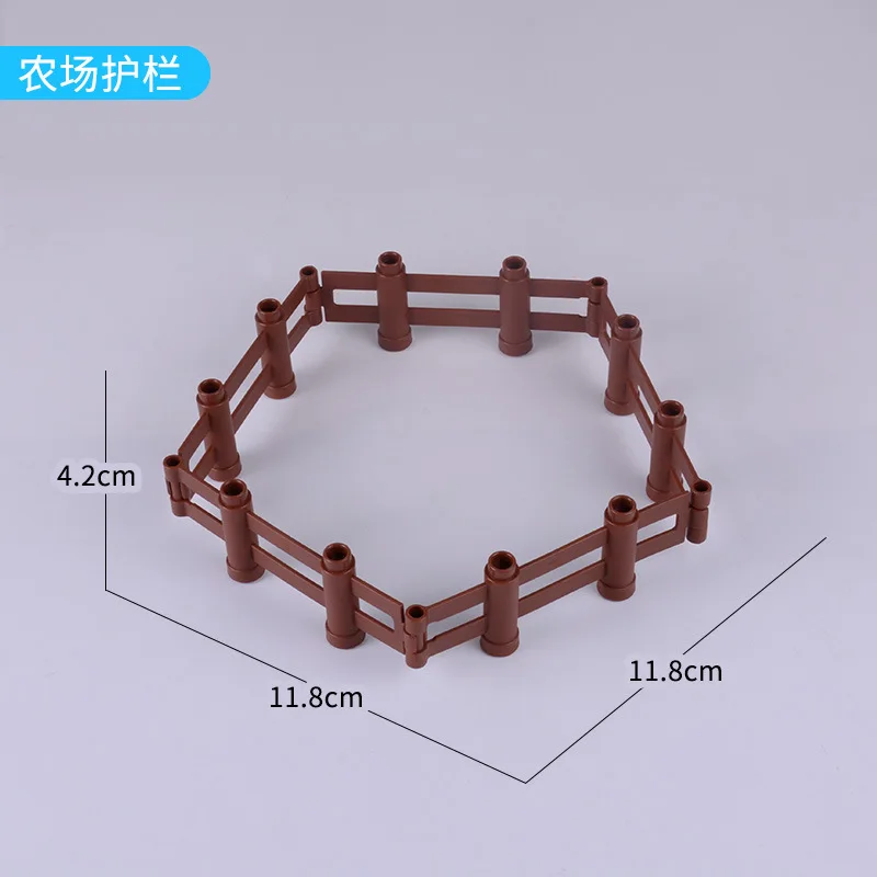 Big Size Whales Animals Zoo Sheep Monkey Dog Beer Rabbit Bird Building Blocks Toys for Children Compatible Big Size Toys Figures 7