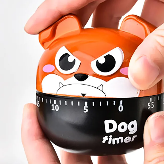 Dog timer Kitchen Timer Cute Cooking Gadget Tool Fun Collectible For