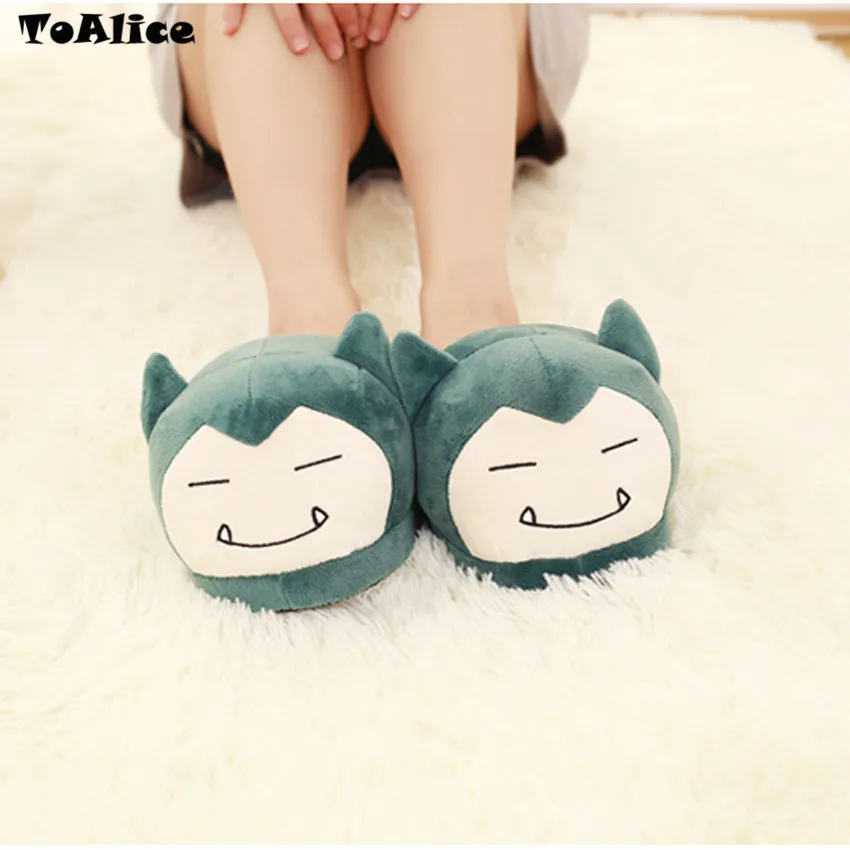 preço Engraçado Anime Pokemon Plush Chinelos Mulheres Homens Home Indoor Sapatos Macios Quentes Jogo Dos Desenhos Animados do Monstro de Bolso Quente Sapatos Cosplay