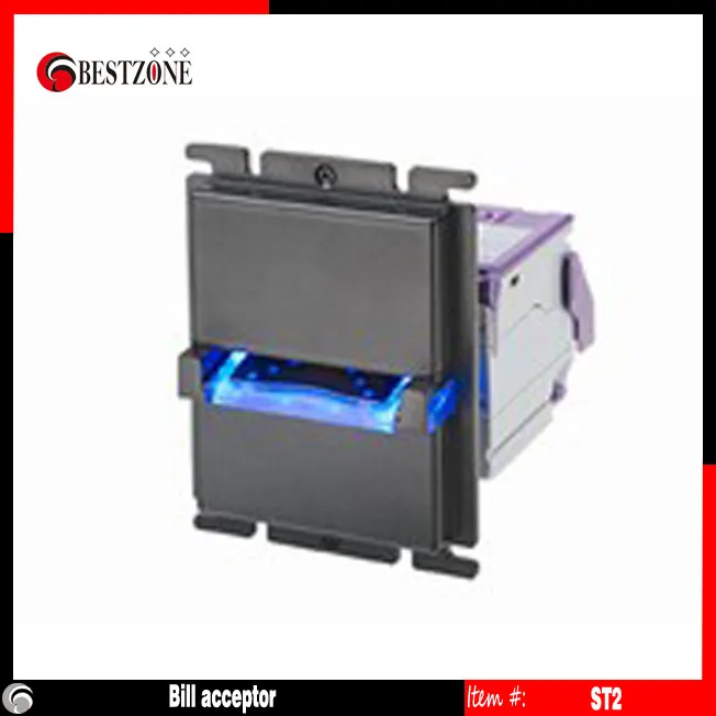 

Free shipping Snack or drink vending machine note reader bill acceptor GBA ST2, high quality support different protocols