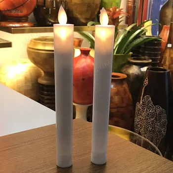 

5 pairs Smoke-free environmental led long rod simulation swing electronic candle rod flame Shaking Romance CD50 W02