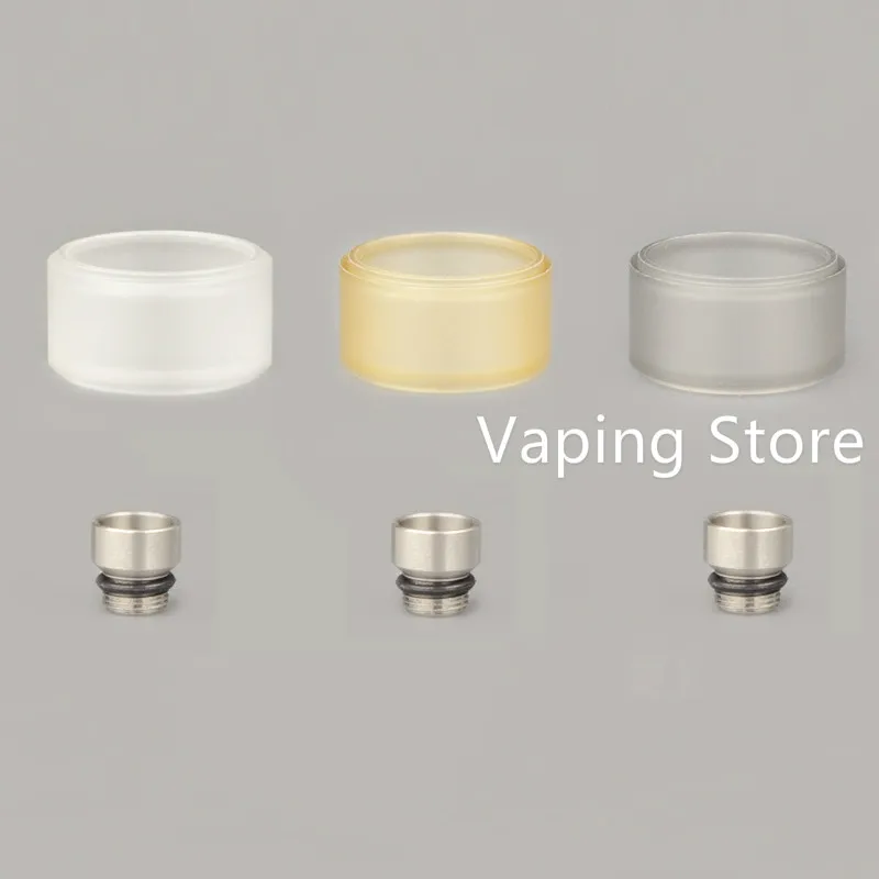 

Kayfun Lite 2019 22mm Extension Adaptor With 4ml Acrylic PEI Tube Glass Cap Kit