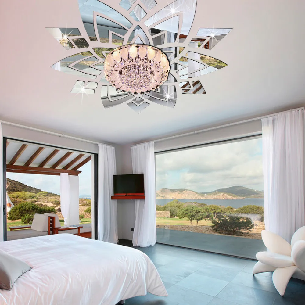 Compare prices on decorative mirror wall stickers online shopping ...