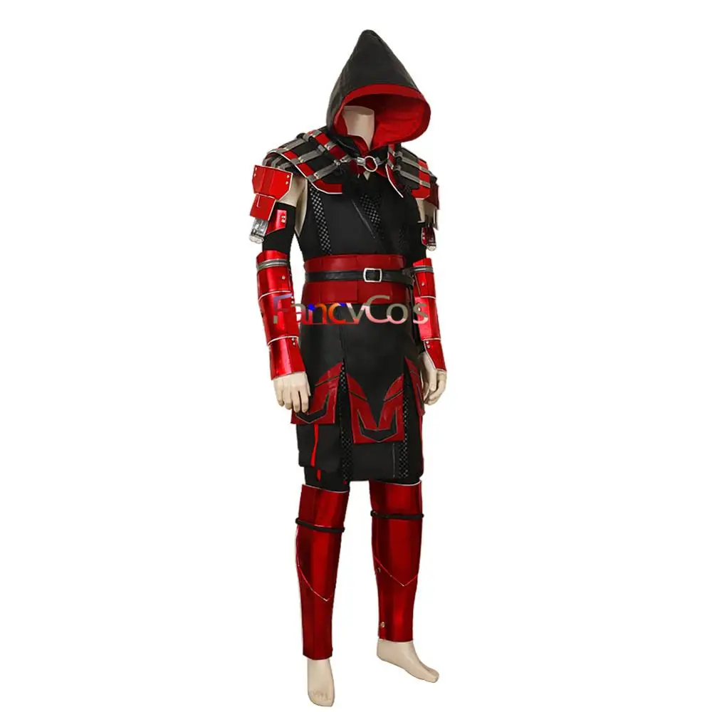 Игровой костюм Mortal Kombat 11, полностью Скорпион, Ханзо хасаси, кожаный костюм, косплей, костюм для Хэллоуина, для взрослых, на заказ, аниме, фильм