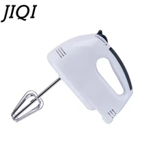 JIQI Электрический Ручной Кухонный блендер, кухонные миксеры, 7 скоростей, двойной венчик, Миксер для яиц, мини, яичный крем, Кухонный комбайн, ЕС, США