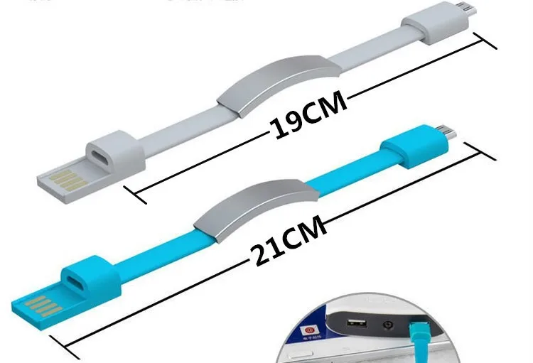 100 шт./лот браслет мобильного телефона Кабели микро-usb Дата-кабель для зарядки для samsung Galaxy S7 S6 A5 A7 обратите внимание на возраст 2, 4, M9 для android