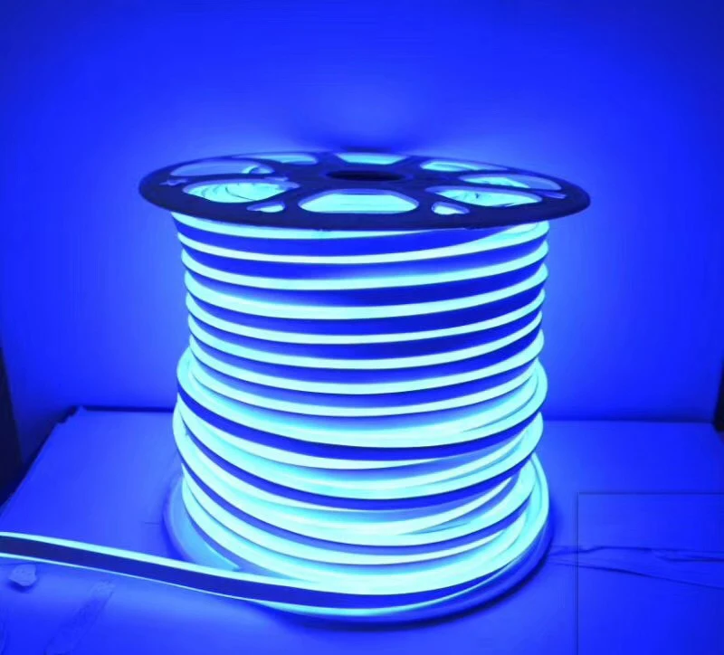 

5m green color +5m blue color + 5A power supply dc12v Flexible Fita Led Neon Flex Rope Bar Light SMD 2835 RGB Soft Tube Strip
